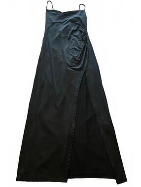 Vibe Sportswear Black Maxi Dress